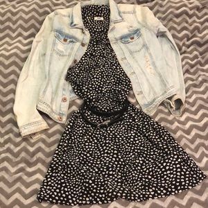 Adorable Heart Print Dress